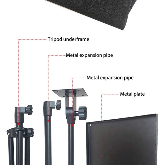 Universal Laptop Projector Tripod Stand Projectors Presentation Adjustable - Picture 4 of 9